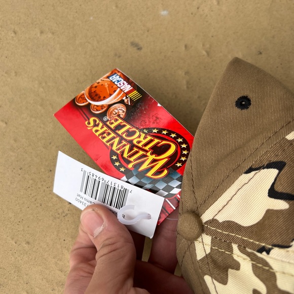 Vintage Brand New Dale Earnhardt Jr Budweiser Camo NASCAR WINNER’S CIRCLE Hat - Picture 5 of 5